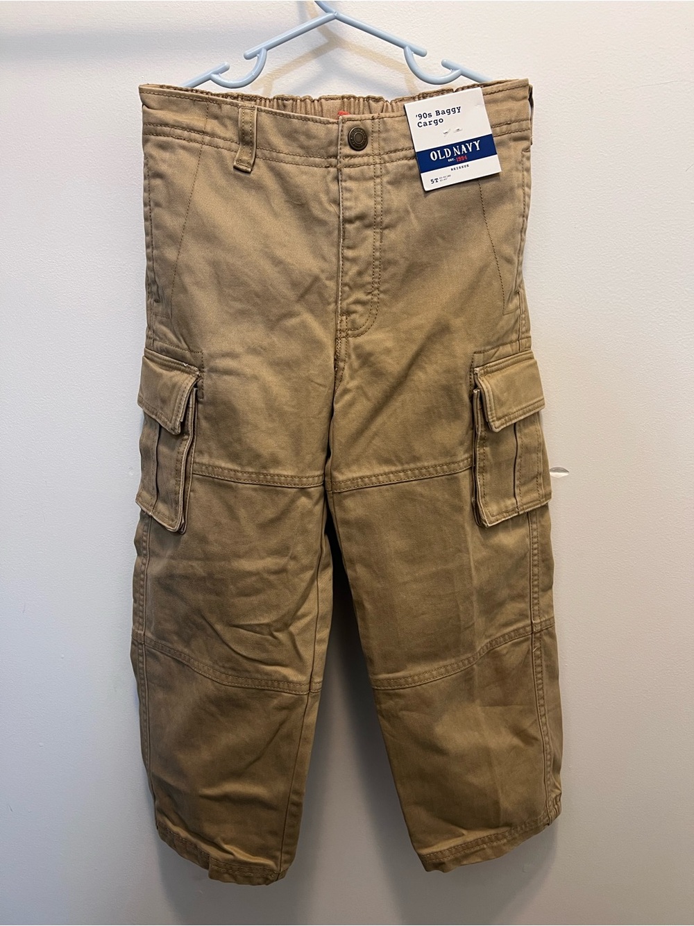 Old Navy Boys Khaki Cargo Shorts